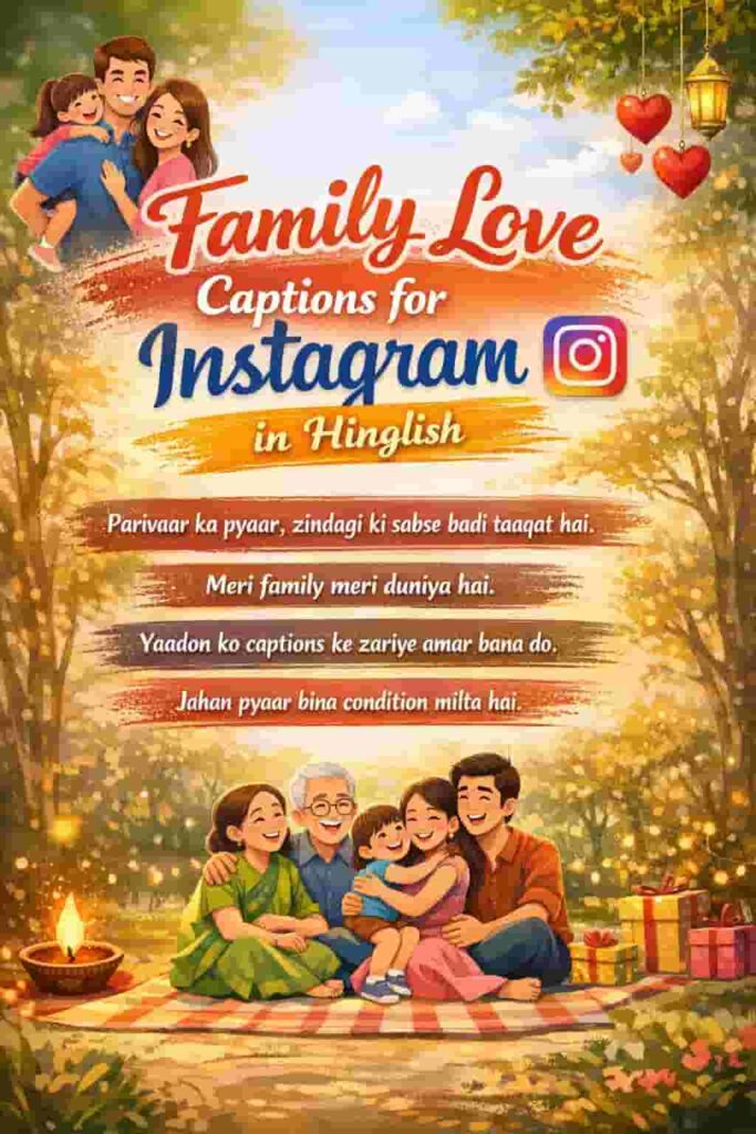 Family Love Captions for Instagram