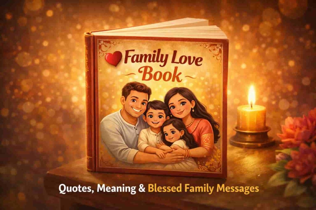 Family love book