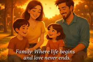 FamilyGoals Caption for Instagram