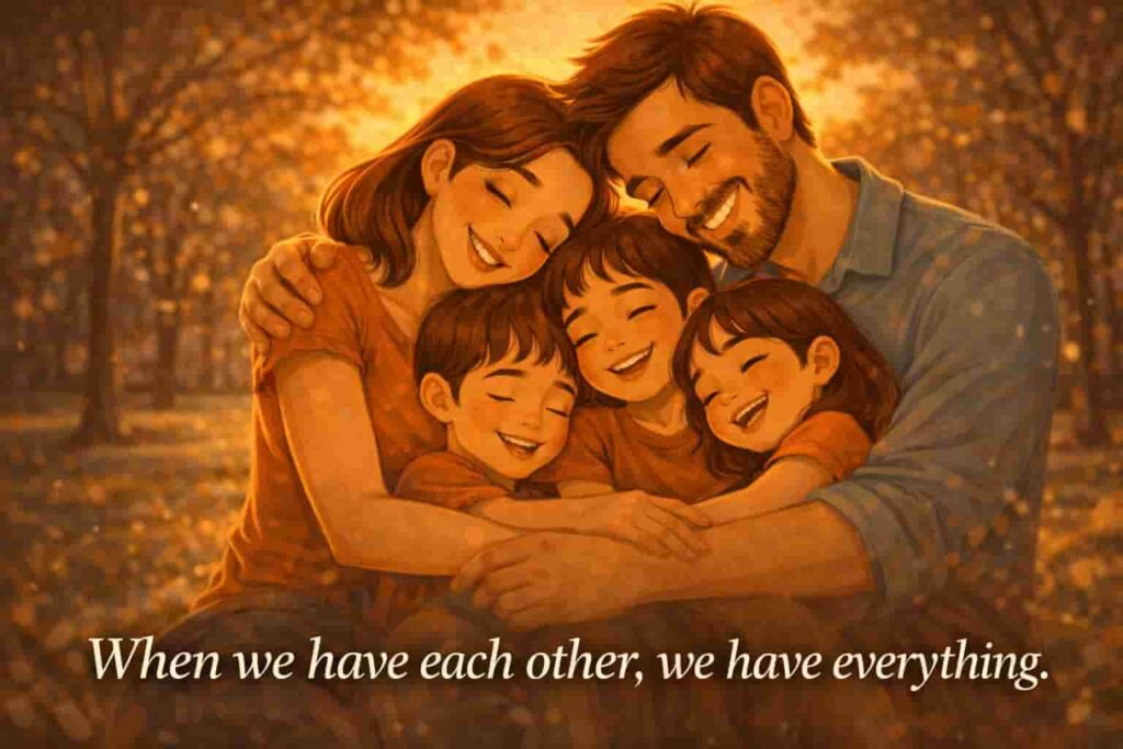 caption for family love