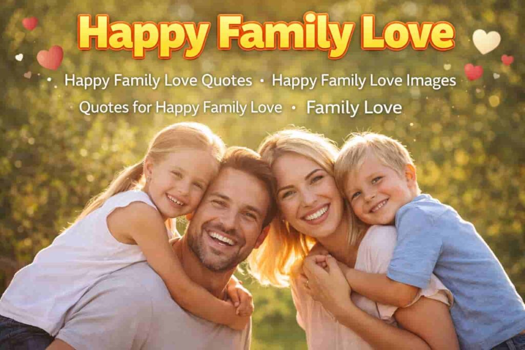Happy Family Love